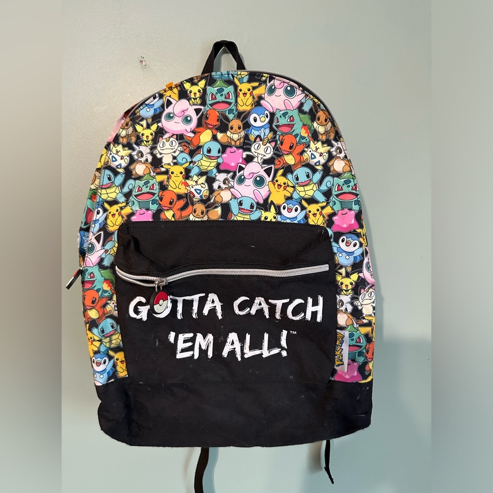 Pokemon Gotta Catch Em All Backpack
